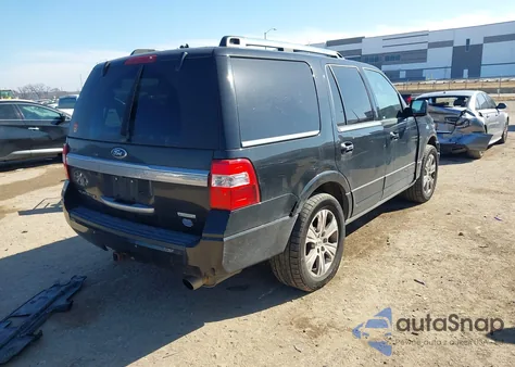 2015 Ford Expedition Platinum from USA, damaged, VIN 1FMJU1LT0FEF26334